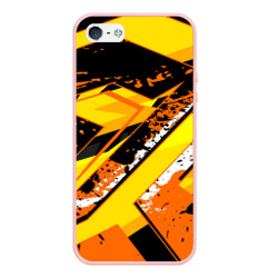 Чехол для iPhone 5/5S матовый Orange cheeky Rust