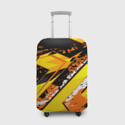 Чехол для чемодана 3D Orange cheeky Rust