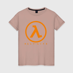 Женская футболка хлопок Half-life Халф-Лайф