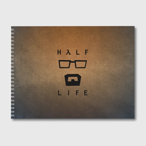 Альбом для рисования Half-life