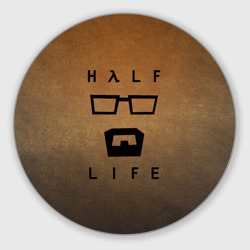 Круглый коврик для мышки Half-life