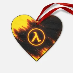 Деревянная игрушка Сердце Half-life