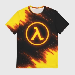 Мужская футболка 3D Half-life