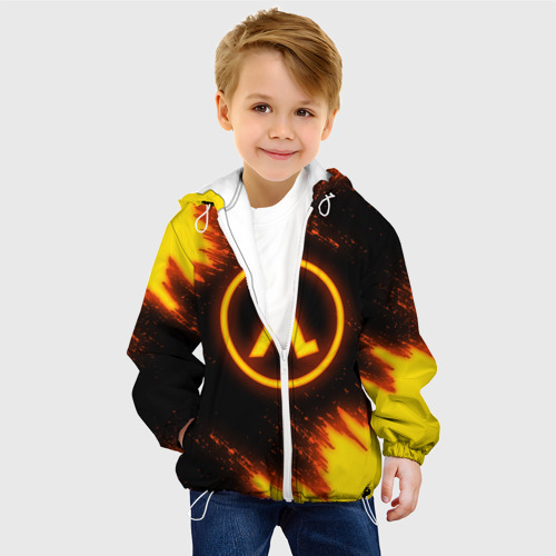 Детская куртка 3D Half-life, цвет белый - фото 3