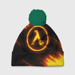 Шапка 3D c помпоном Half-life
