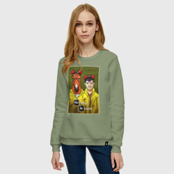 Женский свитшот хлопок BoJack Horseman - фото 2