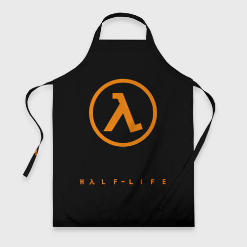 Фартук 3D Half-life orange logo