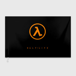 Флаг 3D Half-life orange logo