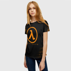 Женская футболка 3D Half - life - фото 2