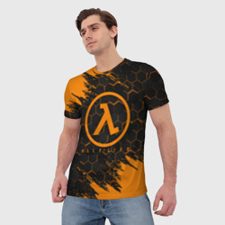 Мужская футболка 3D Half-life Халф-Лайф - фото 2