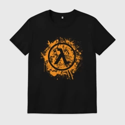 Мужская футболка хлопок Half life grunge