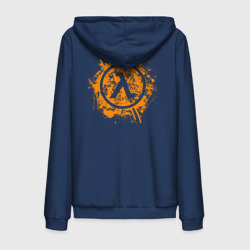 Мужская толстовка на молнии хлопок Half life grunge