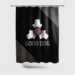 Штора 3D для ванной HL good dog