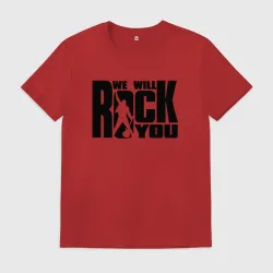 Мужская футболка хлопок Queen We will rock you