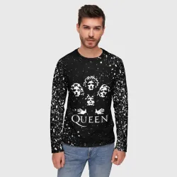 Мужской лонгслив 3D Queen - фото 2