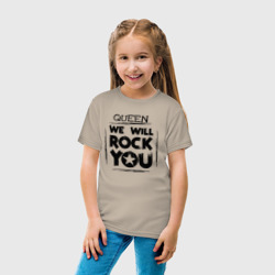 Детская футболка хлопок Queen will rock you - фото 2