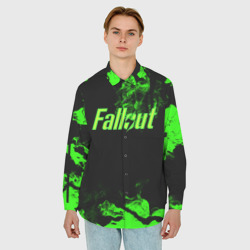 Мужская рубашка oversize 3D Fallout - фото 2