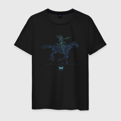 Мужская футболка хлопок Westworld Microchip