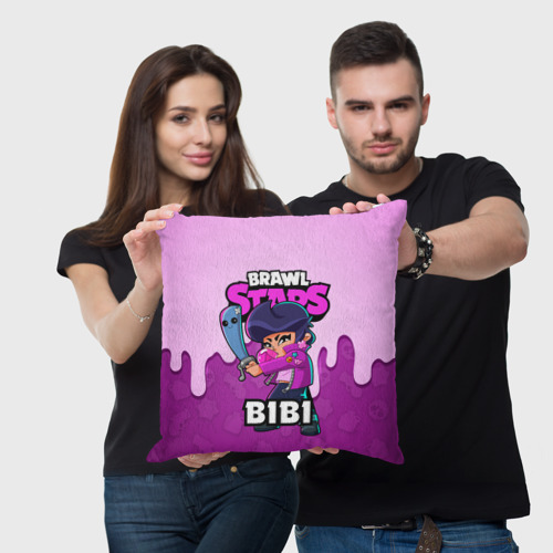 Подушка 3D BRAWL STARS BIBI - фото 3