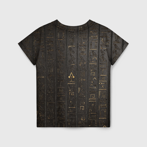 Детская футболка 3D с принтом Assassin's Creed, вид сзади #1