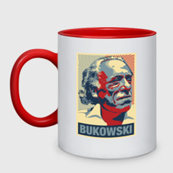Кружка двухцветная Чарльз Буковски