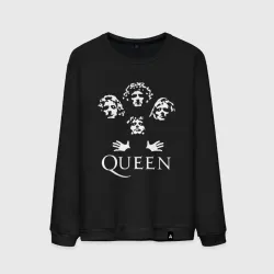 Мужской свитшот хлопок Квин Queen +на спине