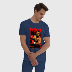 Мужская пижама хлопок Tyson - фото 2