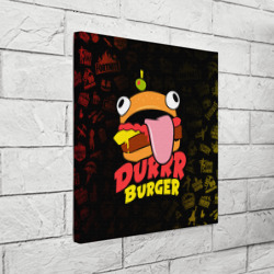 Холст квадратный Fortnite Durrr Burger - фото 2