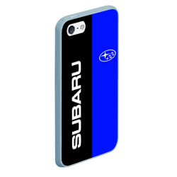 Чехол для iPhone 5/5S матовый Subaru Субару - фото 2