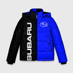 Зимняя куртка для мальчиков 3D Subaru Субару