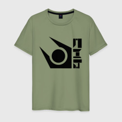 Мужская футболка хлопок Half life combine logo