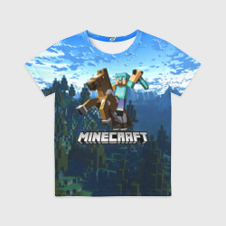 Детская футболка 3D Minecraft Майнкрафт