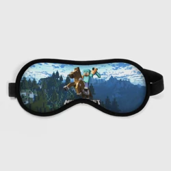 Маска для сна 3D Minecraft Майнкрафт