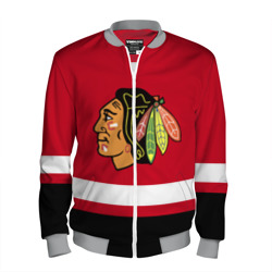 Мужской бомбер 3D Chicago Blackhawks