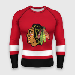 Мужской рашгард 3D Chicago Blackhawks