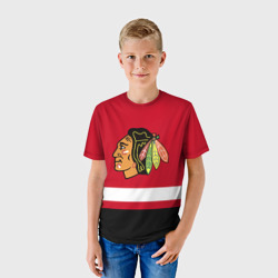 Детская футболка 3D Chicago Blackhawks - фото 2