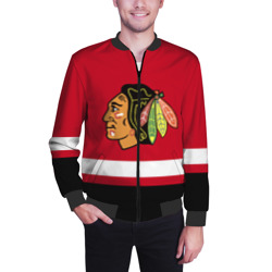 Мужской бомбер 3D Chicago Blackhawks - фото 2