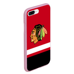 Чехол для iPhone 7Plus/8 Plus матовый Chicago Blackhawks - фото 2