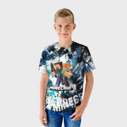Детская футболка 3D Minecraft Майнкрафт - фото 2