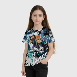 Детская футболка 3D Minecraft Майнкрафт - фото 2