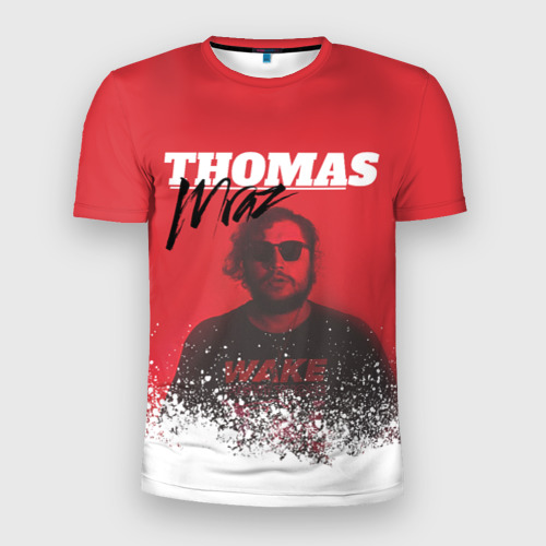 Мужская футболка 3D Slim Thomas Mraz, цвет 3D печать