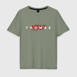 Мужская футболка хлопок Oversize Thomas Mraz