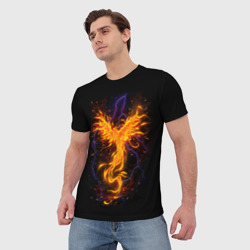 Мужская футболка 3D Phoenix - фото 2