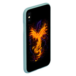 Чехол для iPhone XS Max матовый Phoenix - фото 2