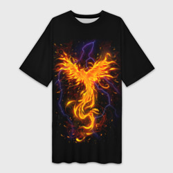 Платье-футболка 3D Phoenix