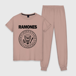 Женская пижама хлопок Ramones Рамонес