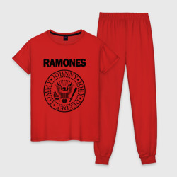 Женская пижама хлопок Ramones Рамонес