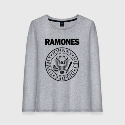 Женский лонгслив хлопок Ramones Рамонес