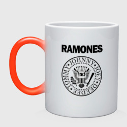 Кружка хамелеон Ramones Рамонес