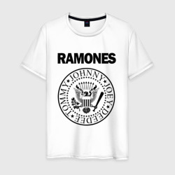 Мужская футболка хлопок Ramones Рамонес